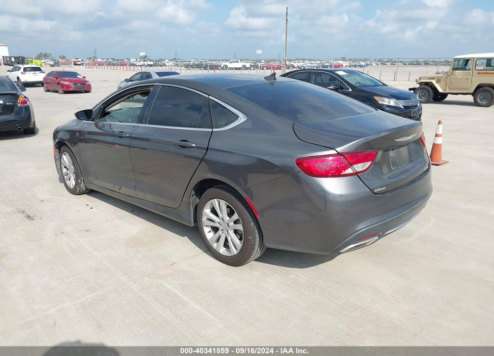 2016 CHRYSLER 200 LIMITED PLATINUM VIN: 1C3CCCAG7GN184825
