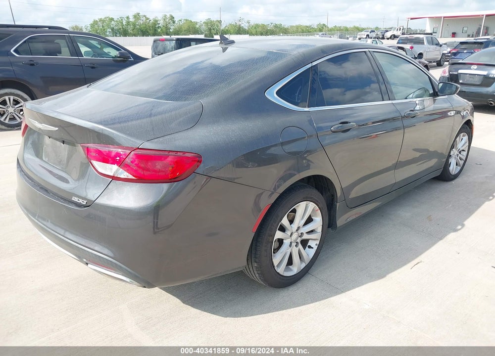 2016 CHRYSLER 200 LIMITED PLATINUM VIN: 1C3CCCAG7GN184825