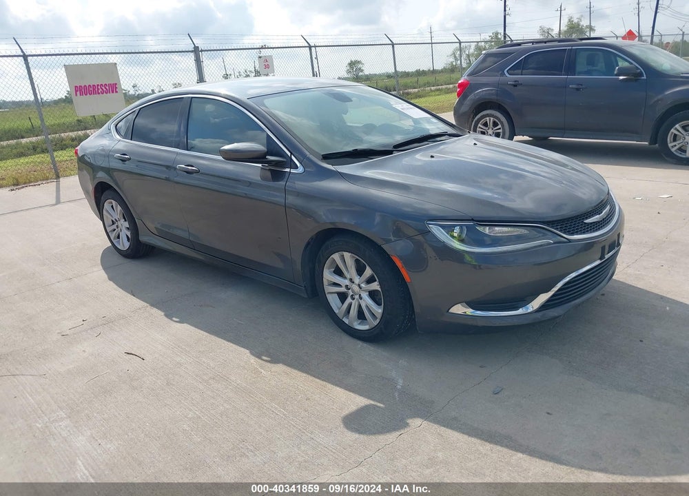 2016 CHRYSLER 200 LIMITED PLATINUM VIN: 1C3CCCAG7GN184825