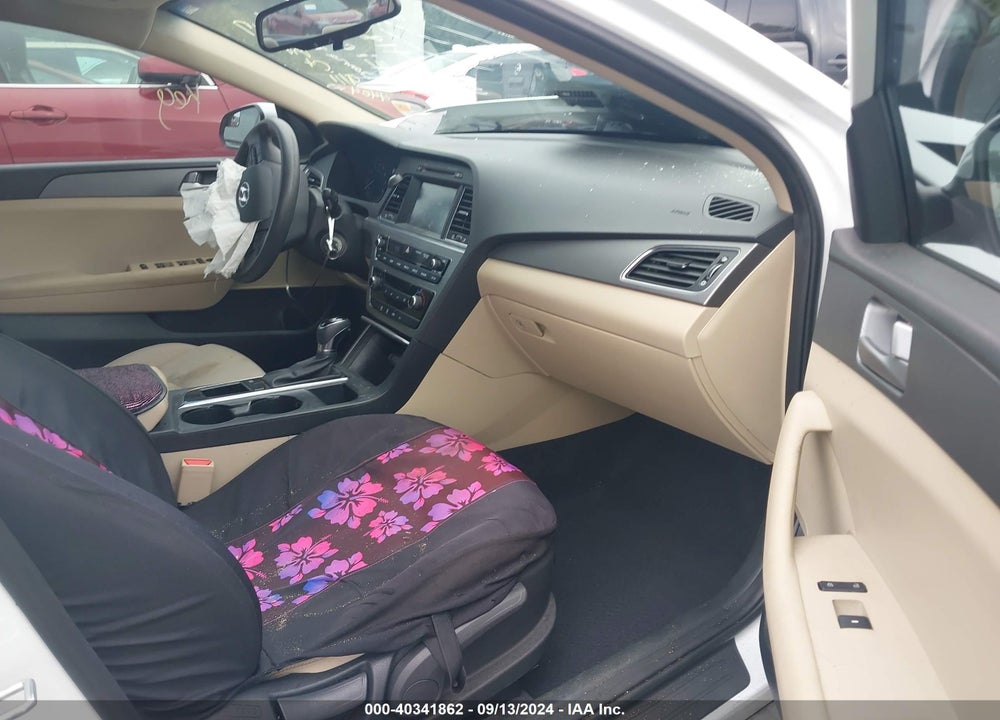 2017 HYUNDAI SONATA SE VIN: 5NPE24AFXHH504404