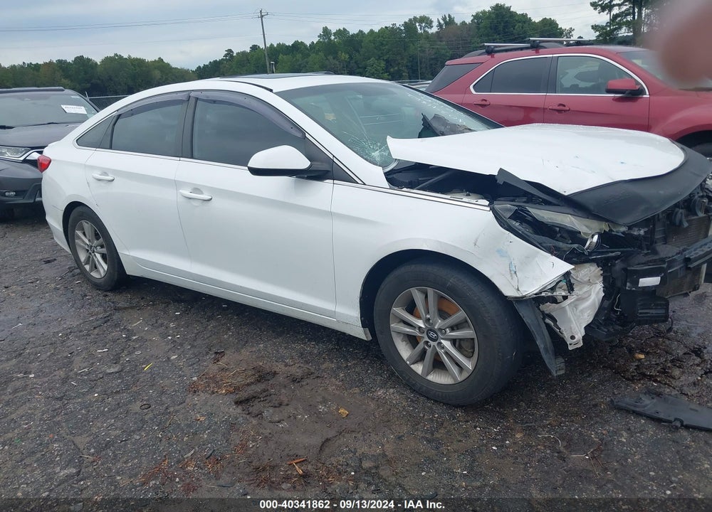 2017 HYUNDAI SONATA SE VIN: 5NPE24AFXHH504404