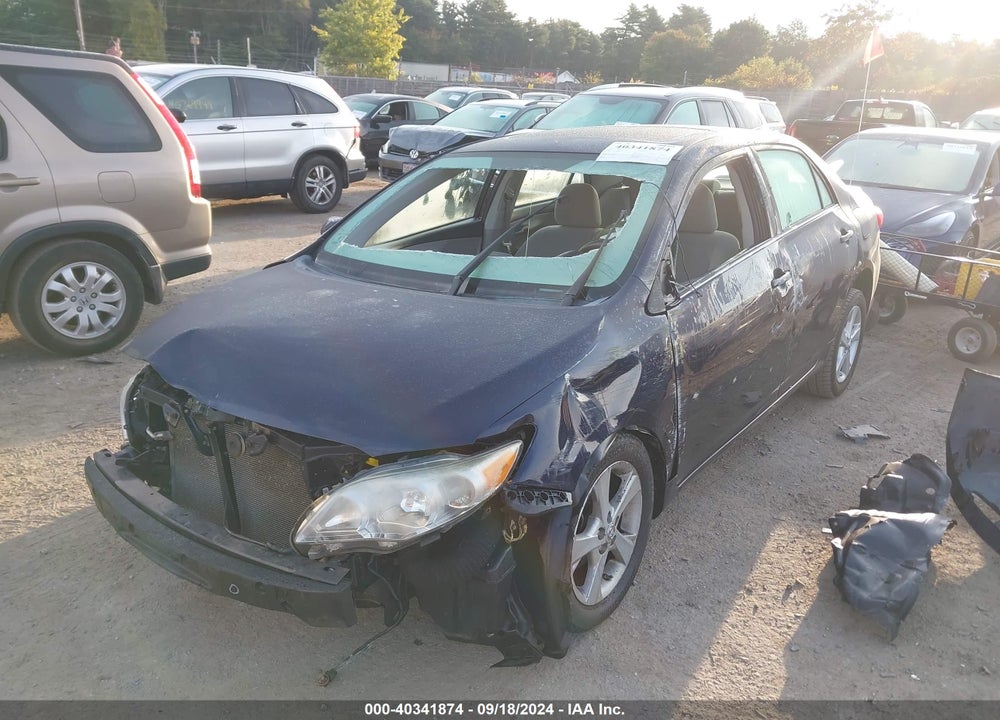 2013 TOYOTA COROLLA LE VIN: 2T1BU4EE8DC934783