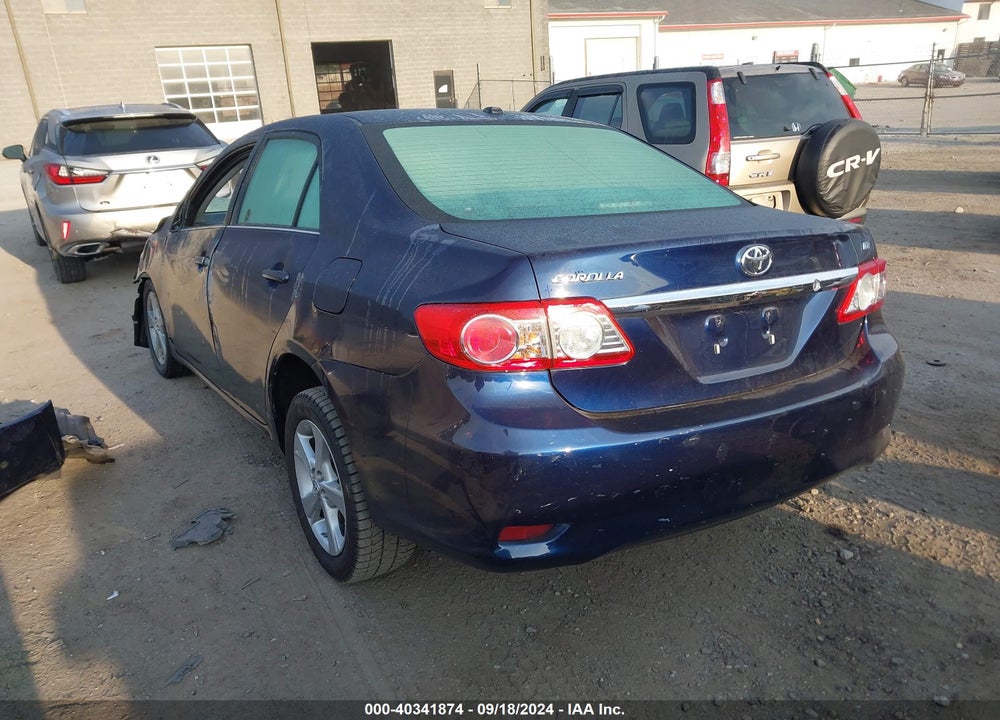 2013 TOYOTA COROLLA LE VIN: 2T1BU4EE8DC934783
