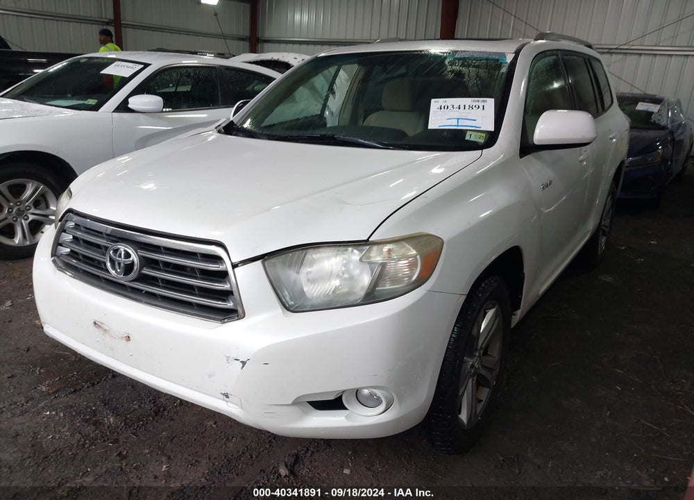 2009 TOYOTA HIGHLANDER SPORT VIN: JTEES43A292133917