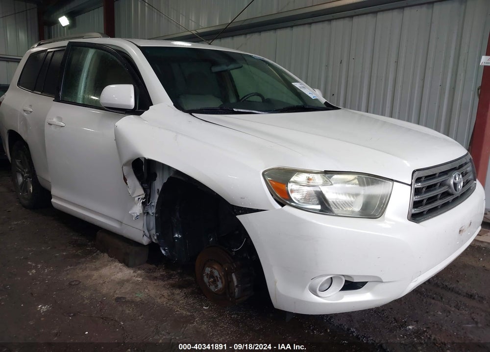 2009 TOYOTA HIGHLANDER SPORT VIN: JTEES43A292133917