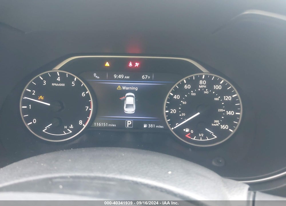 2019 NISSAN MAXIMA 3.5 SL VIN: 1N4AA6AV3KC363074