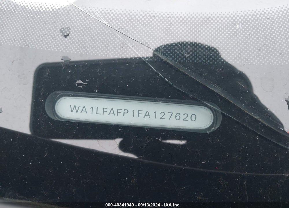 2015 AUDI Q5 2.0T PREMIUM VIN: WA1LFAFP1FA127620