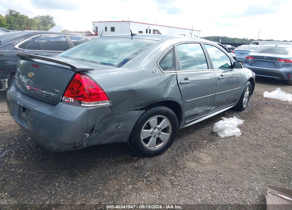 2009 CHEVROLET IMPALA LT VIN: 2G1WT57K991273700