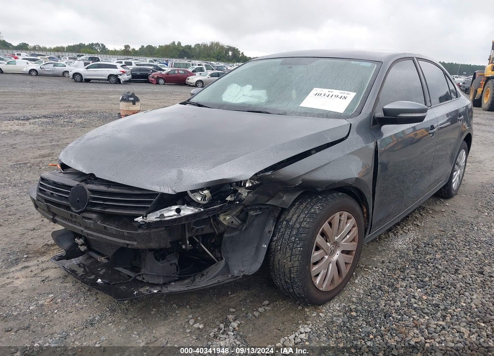 2012 VOLKSWAGEN JETTA 2.5L SE VIN: 3VWDP7AJ0CM311648