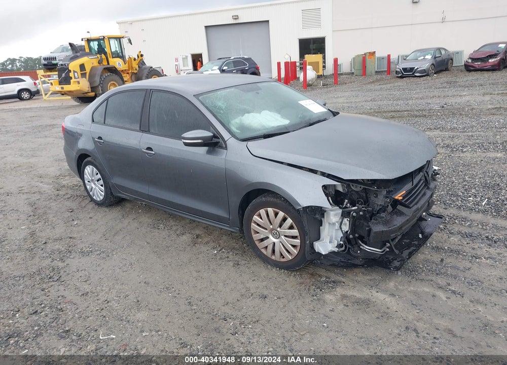 2012 VOLKSWAGEN JETTA 2.5L SE VIN: 3VWDP7AJ0CM311648
