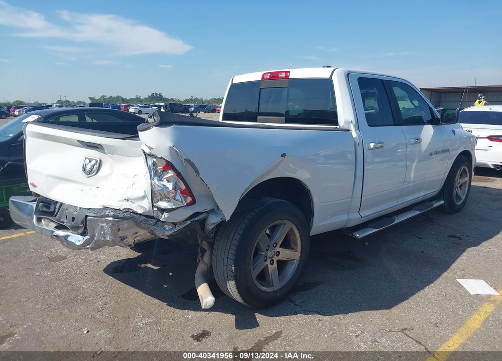 2012 RAM 1500 SLT VIN: 1C6RD6GP4CS291975