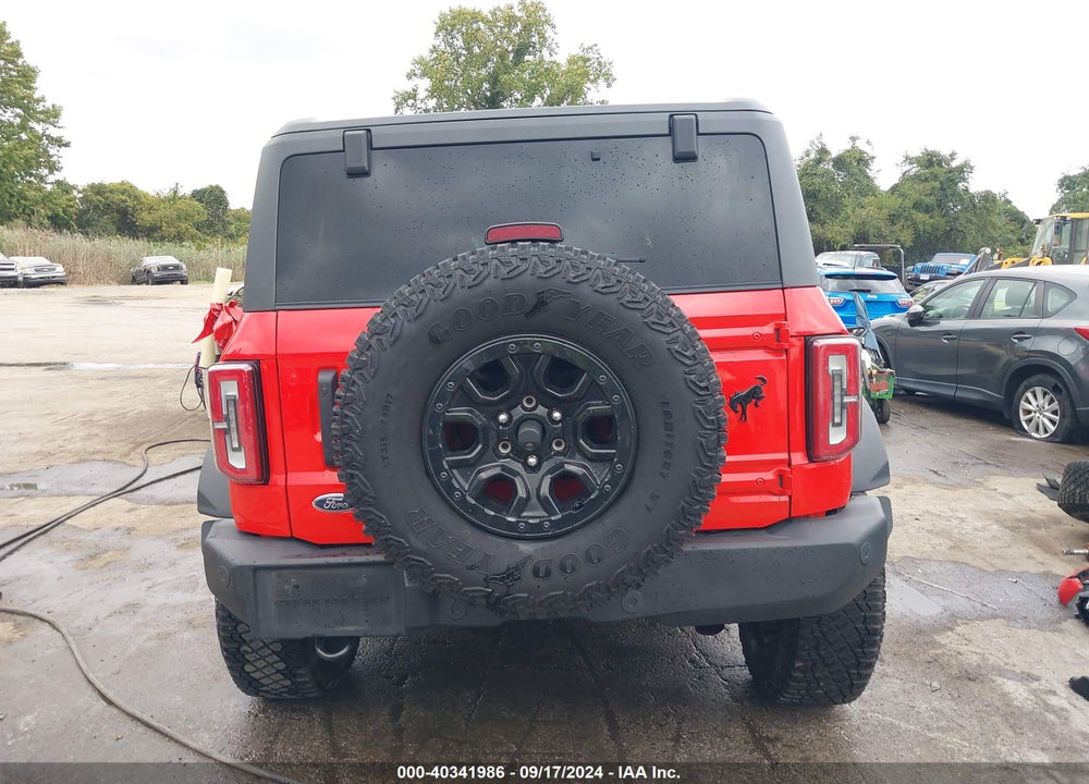 2022 FORD BRONCO VIN: 1FMEE5DP1NLB81235