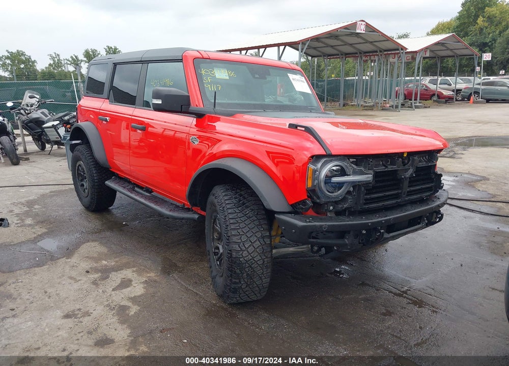 2022 FORD BRONCO VIN: 1FMEE5DP1NLB81235
