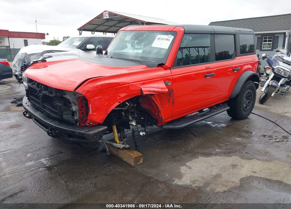 2022 FORD BRONCO VIN: 1FMEE5DP1NLB81235