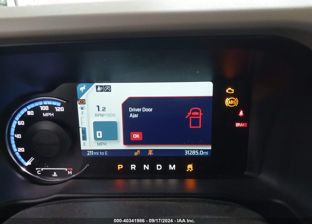 2022 FORD BRONCO VIN: 1FMEE5DP1NLB81235