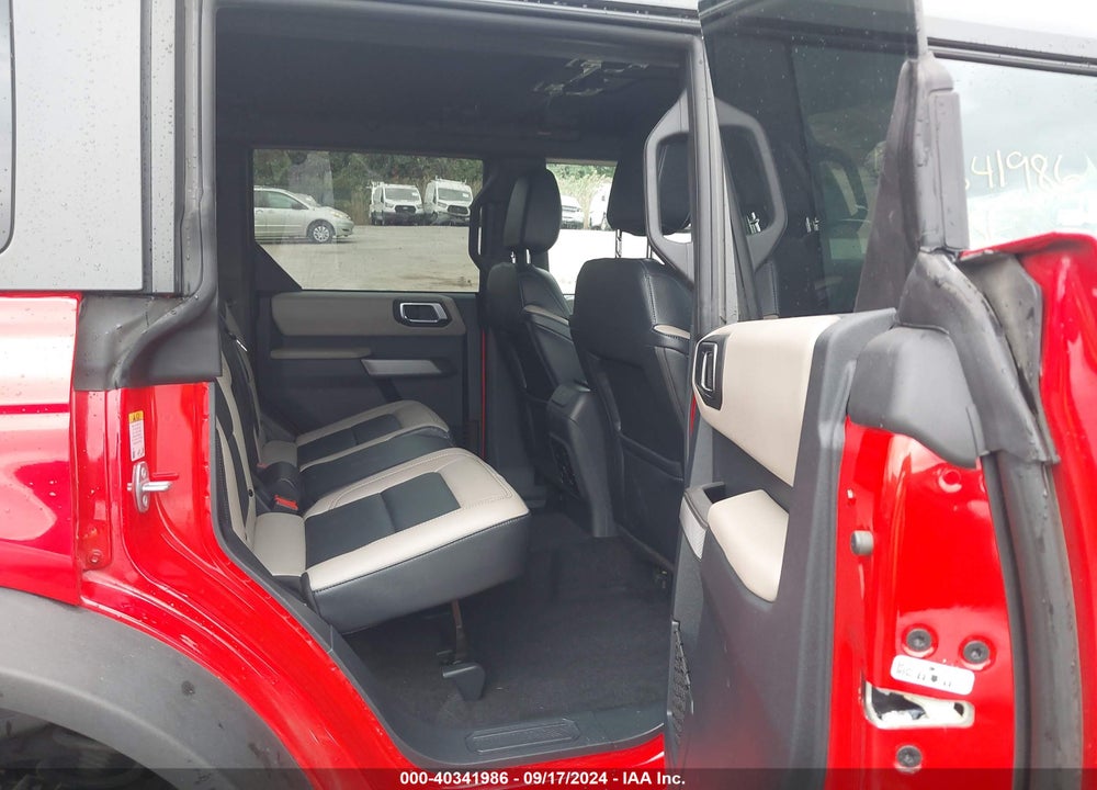2022 FORD BRONCO VIN: 1FMEE5DP1NLB81235