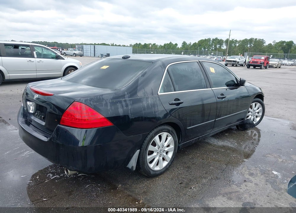 2007 HONDA ACCORD 3.0 EX VIN: 1HGCM665X7A006675