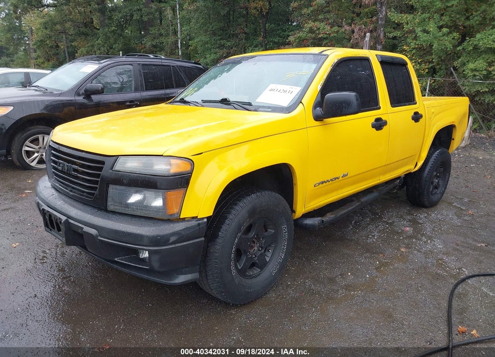 2005 GMC CANYON SLE VIN: 1GTDT136358174832