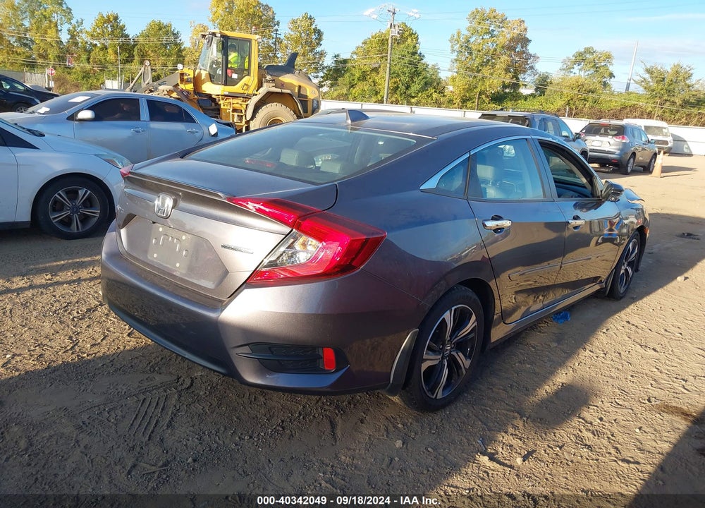 2016 HONDA CIVIC TOURING VIN: 19XFC1F99GE007009