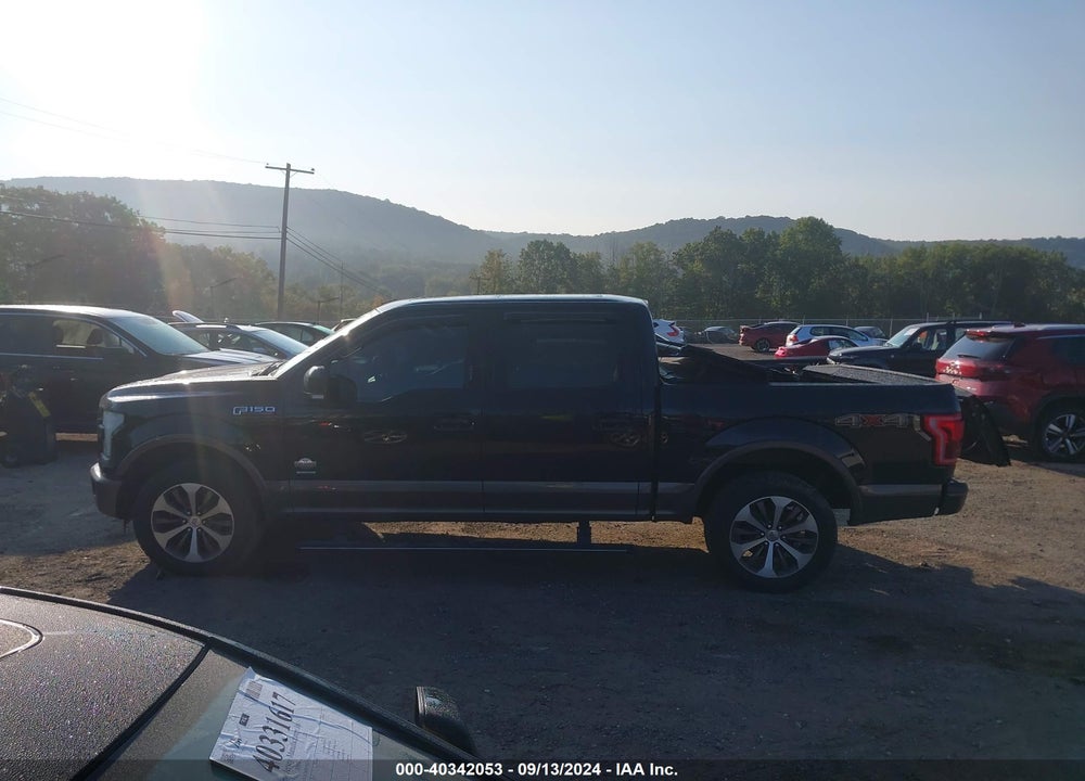 2016 FORD F-150 KING RANCH VIN: 1FTEW1EG7GFA65905