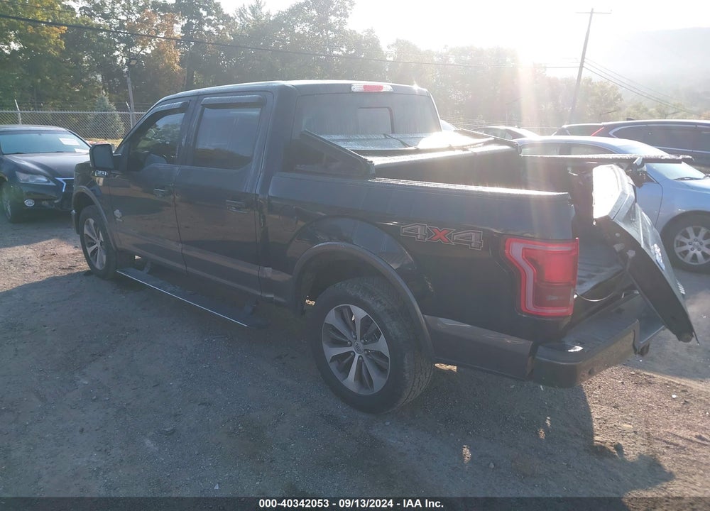 2016 FORD F-150 KING RANCH VIN: 1FTEW1EG7GFA65905