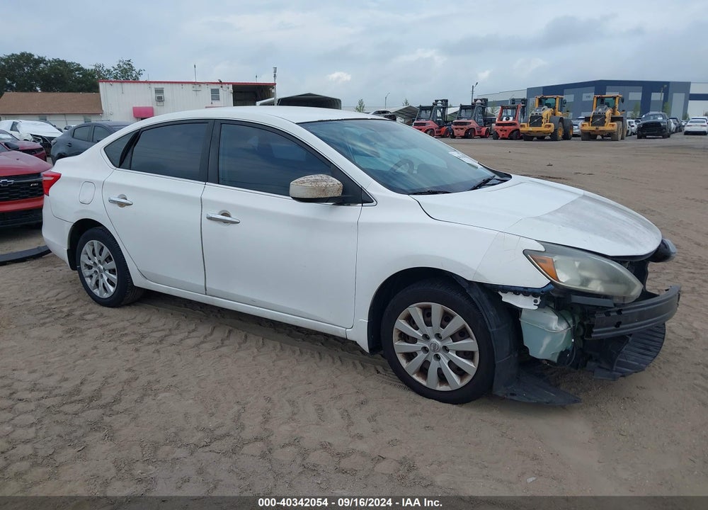 2016 NISSAN SENTRA S VIN: 3N1AB7AP4GY242022