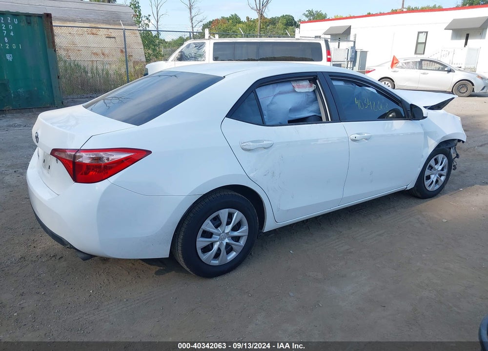 2017 TOYOTA COROLLA L VIN: 2T1BURHE5HC780290