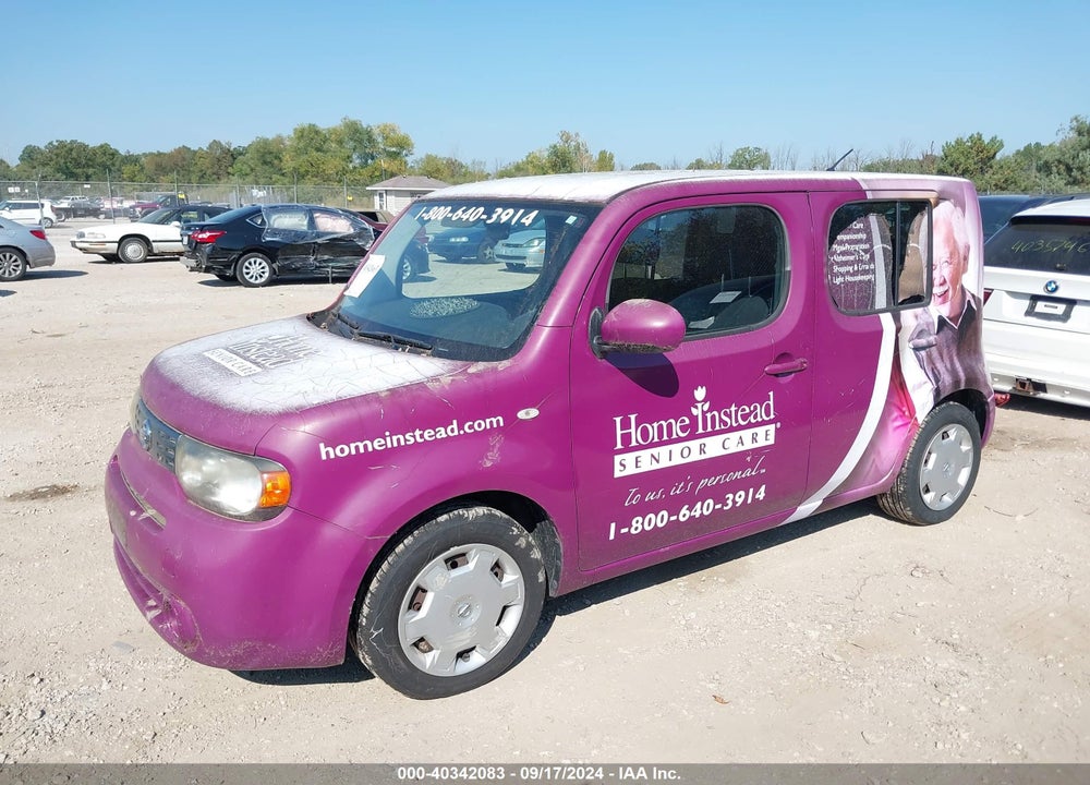 2009 NISSAN CUBE 1.8S VIN: JN8AZ28R49T121106