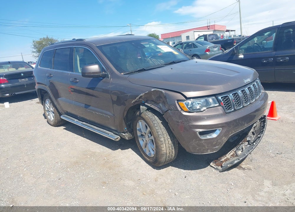 2021 JEEP GRAND CHEROKEE LAREDO E 4X4 VIN: 1C4RJFAG5MC653558