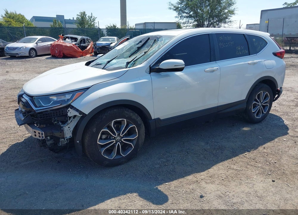 2021 HONDA CR-V AWD EX-L VIN: 2HKRW2H86MH653131