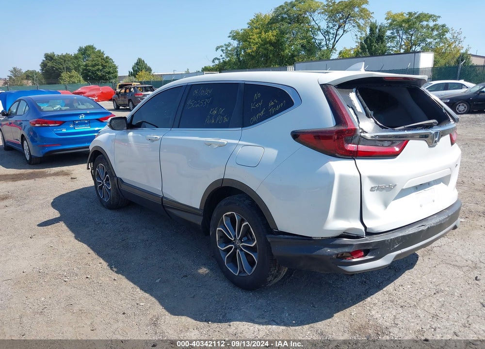 2021 HONDA CR-V AWD EX-L VIN: 2HKRW2H86MH653131
