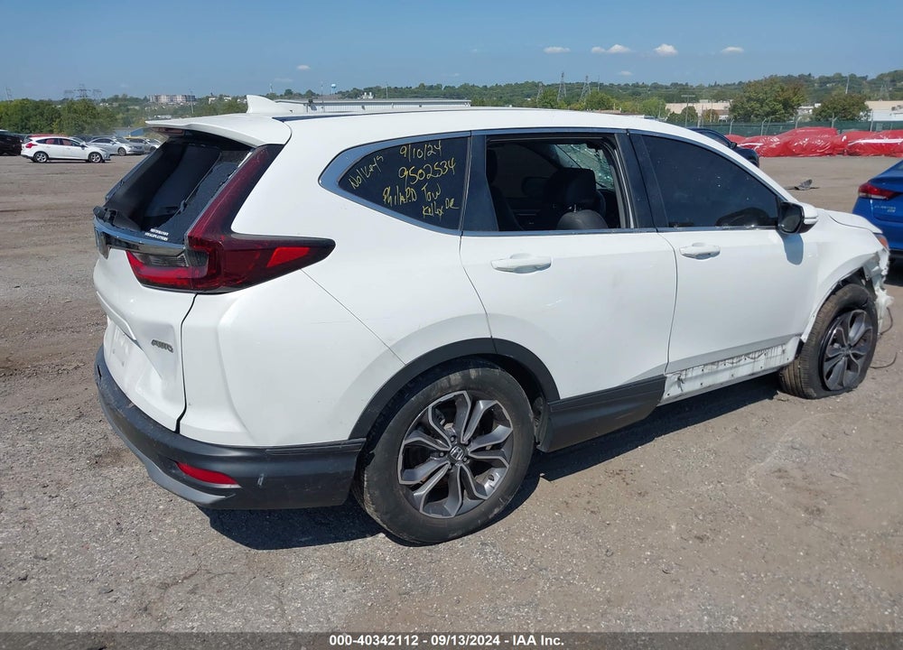 2021 HONDA CR-V AWD EX-L VIN: 2HKRW2H86MH653131