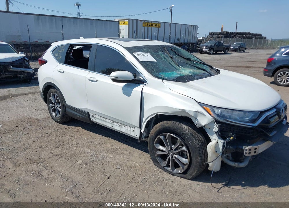 2021 HONDA CR-V AWD EX-L VIN: 2HKRW2H86MH653131