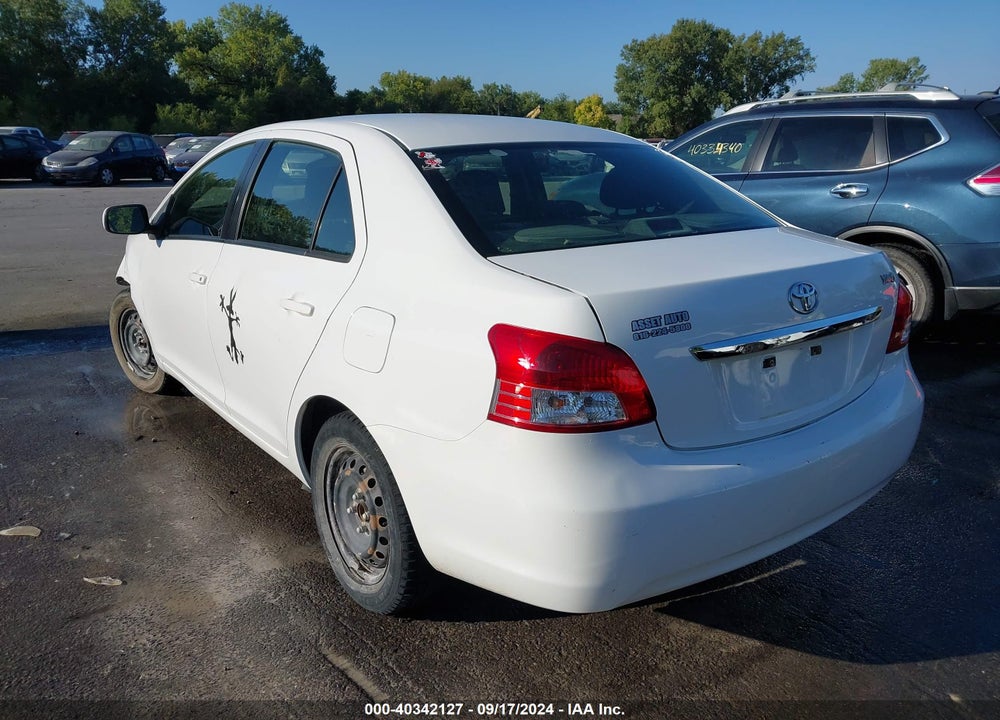 2012 TOYOTA YARIS VIN: JTDBT4K31CL036314