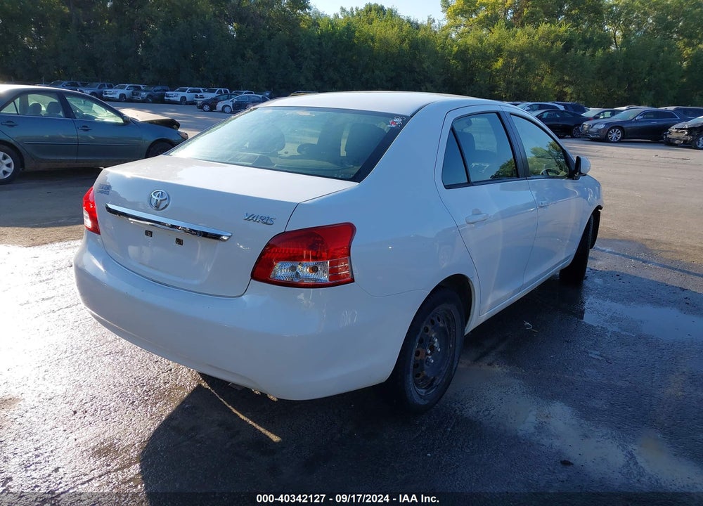 2012 TOYOTA YARIS VIN: JTDBT4K31CL036314