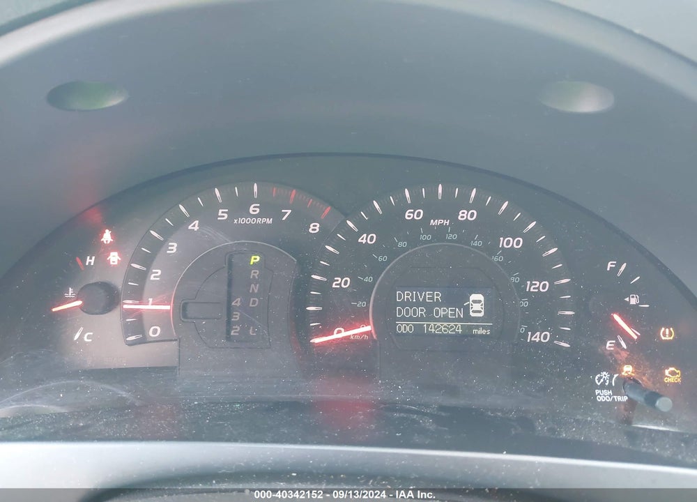2007 TOYOTA CAMRY XLE VIN: JTNBE46K373107476