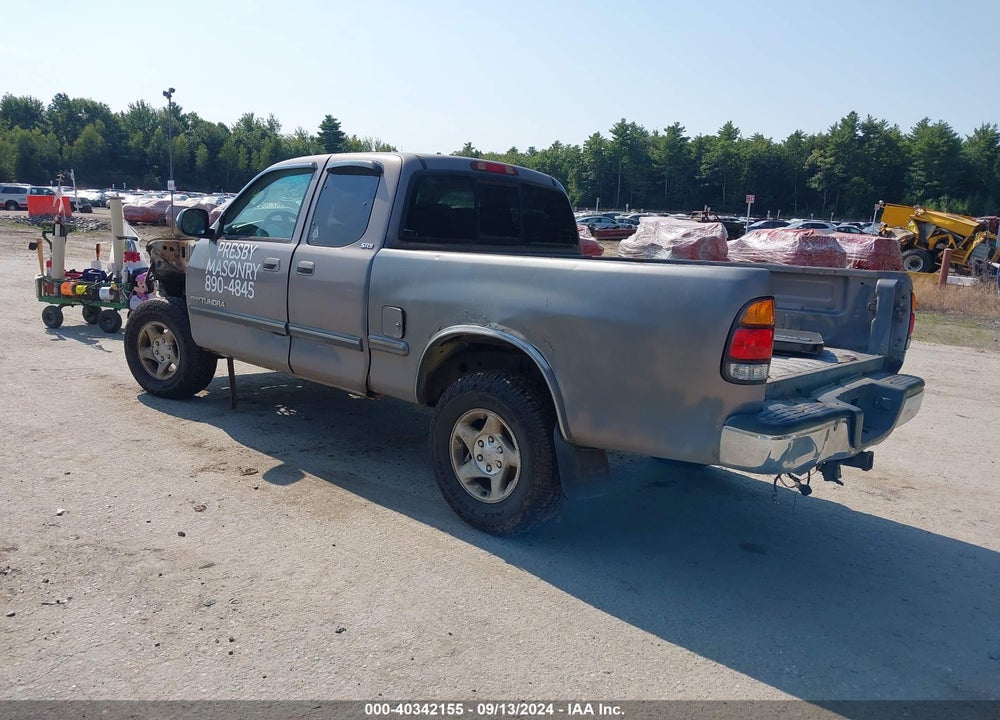 2002 TOYOTA TUNDRA SR5 VIN: 5TBBN44112S291704