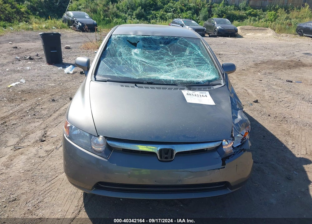 2006 HONDA CIVIC LX VIN: 1HGFA16536L039206