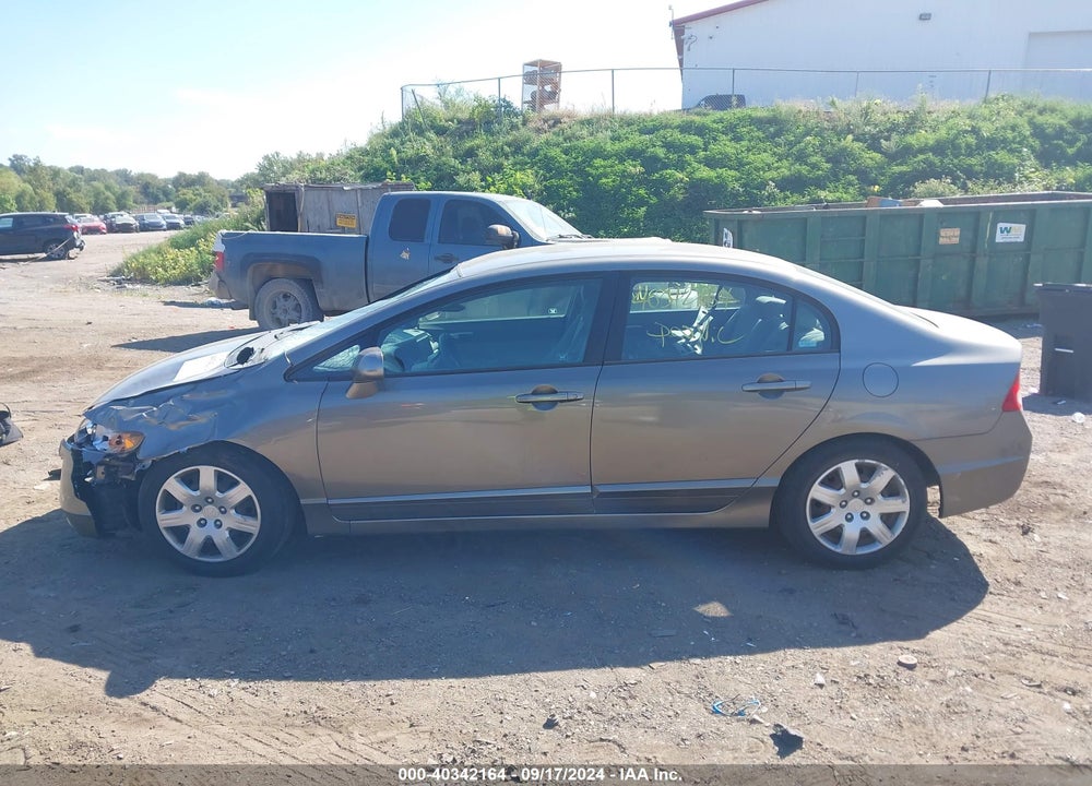2006 HONDA CIVIC LX VIN: 1HGFA16536L039206