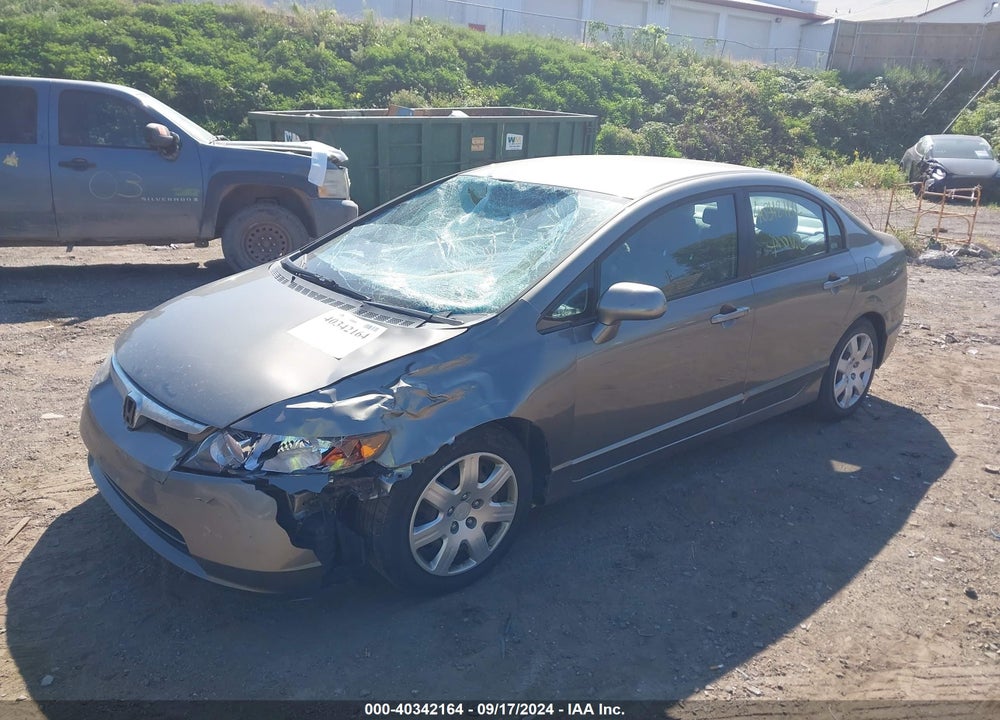2006 HONDA CIVIC LX VIN: 1HGFA16536L039206