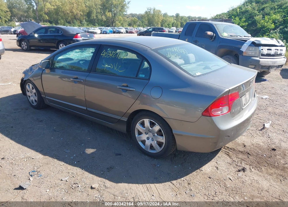 2006 HONDA CIVIC LX VIN: 1HGFA16536L039206