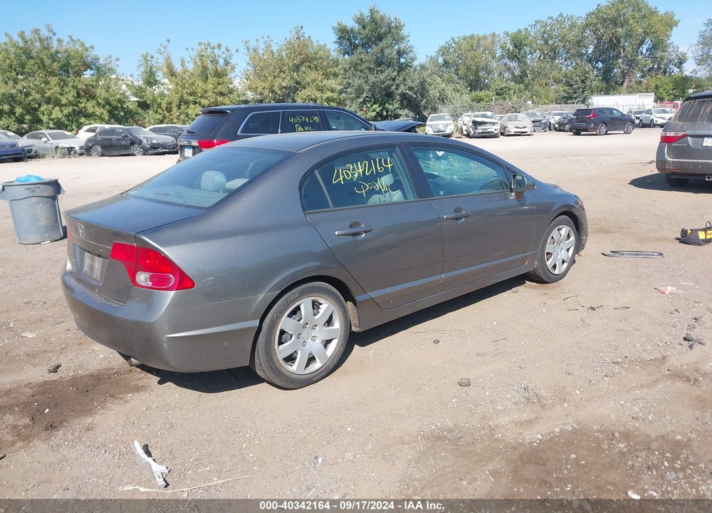 2006 HONDA CIVIC LX VIN: 1HGFA16536L039206