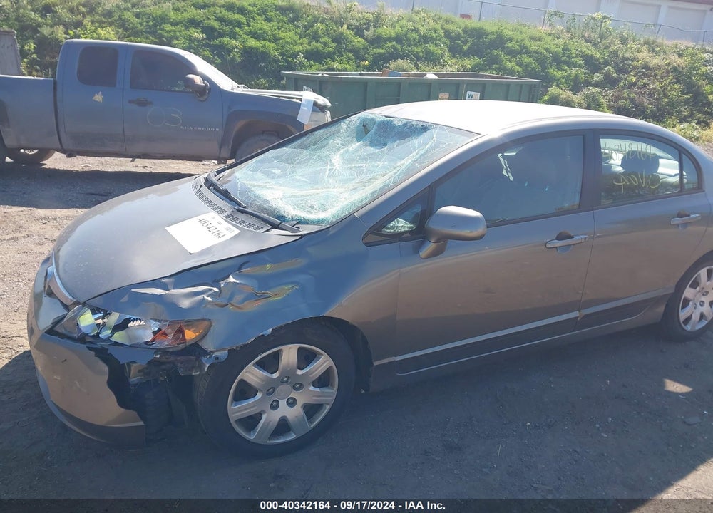 2006 HONDA CIVIC LX VIN: 1HGFA16536L039206