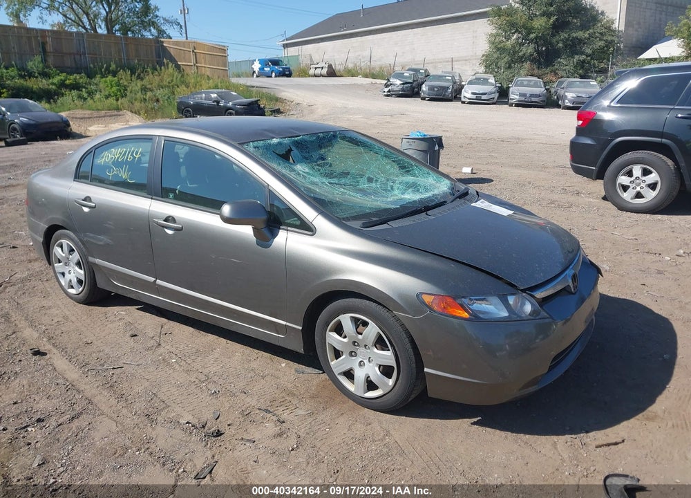 2006 HONDA CIVIC LX VIN: 1HGFA16536L039206