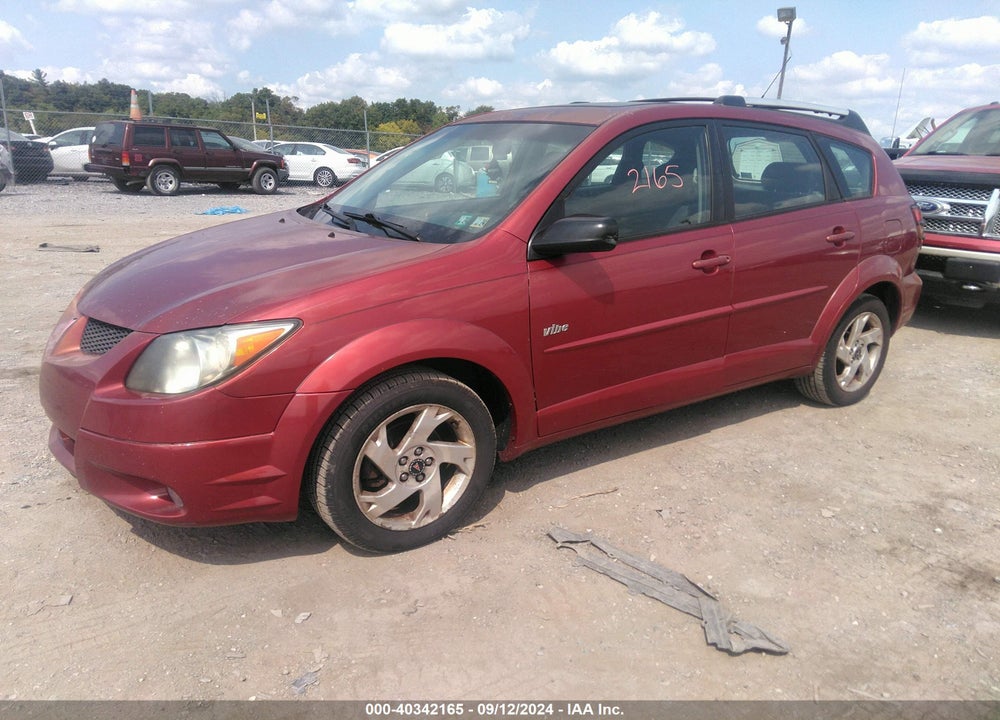 2004 PONTIAC VIBE VIN: 5Y2SL64804Z405022