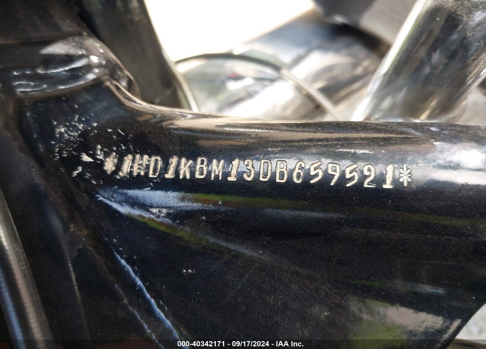 2013 HARLEY-DAVIDSON FLHX STREET GLIDE VIN: 1HD1KBM13DB659521