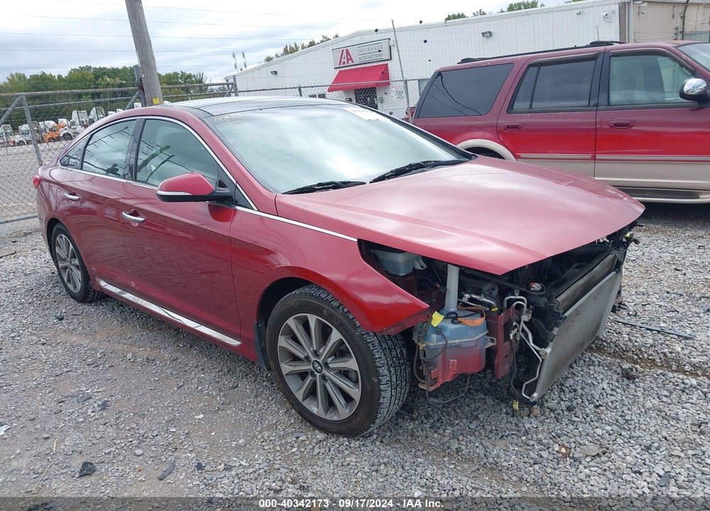 2016 HYUNDAI SONATA LIMITED VIN: 5NPE34AF2GH313667