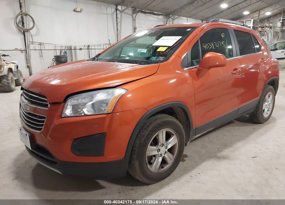 2016 CHEVROLET TRAX LT VIN: KL7CJPSB9GB620682