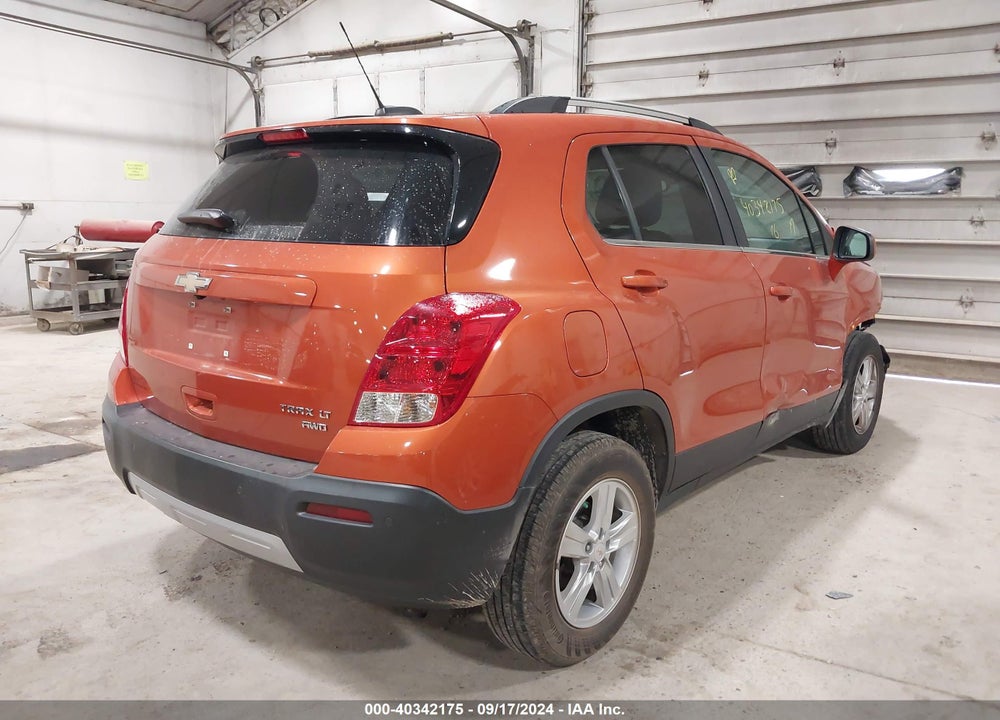 2016 CHEVROLET TRAX LT VIN: KL7CJPSB9GB620682