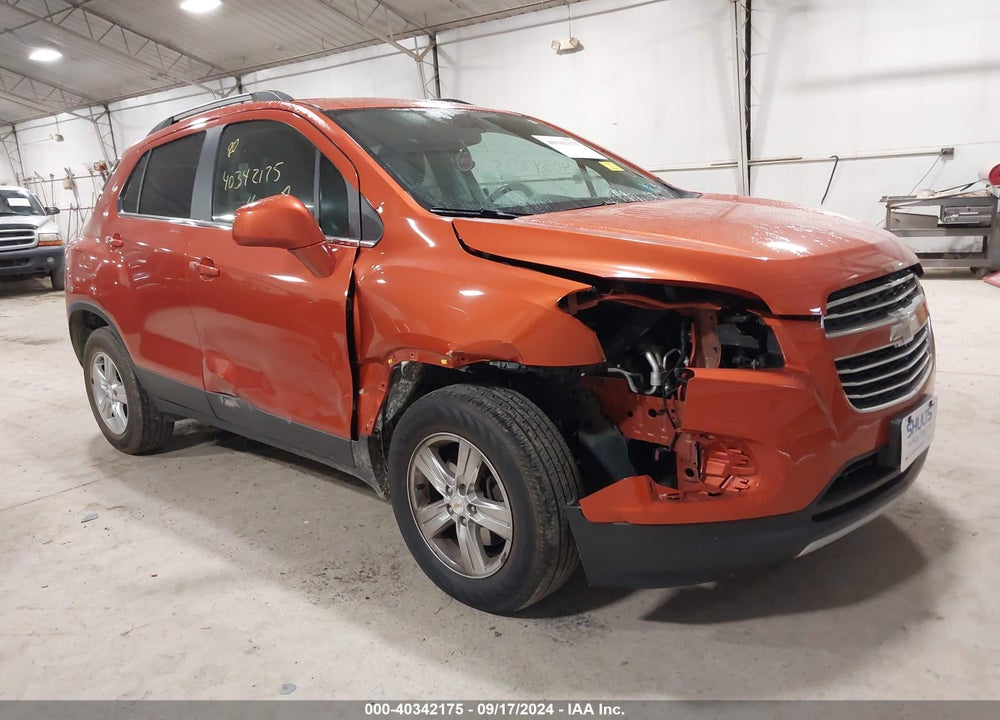 2016 CHEVROLET TRAX LT VIN: KL7CJPSB9GB620682